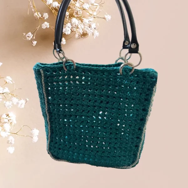 Tote bag bleu